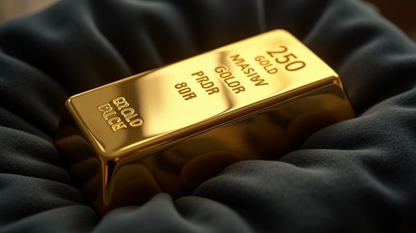 Estimer le prix d'un lingot d'or de 250g rapidement